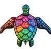 Large Sea Turtle Kite - Rainbow