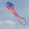 56 In. Delta Kite w/Tails - Patriotic (Bold Innovations)