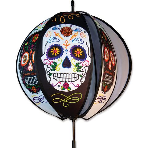 15 in. Ball Spinner - Day of the Dead