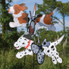 Petite Spinner - Dalmation and Basset Hound Dog Spinner