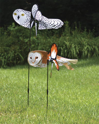 Petite Spinner - Snowy Owl