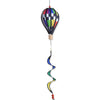 12 in. Hot Air Balloon - Checkered Rainbow