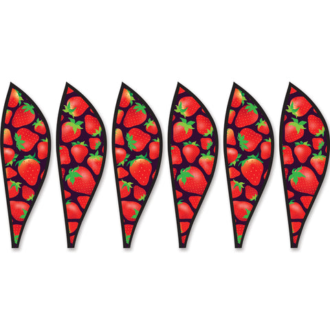 16 in. Hot Air Balloon - Strawberries Panels