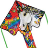 Large Easy Flyer Kite - Unicorn Flowers