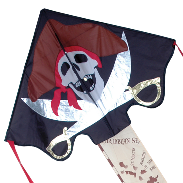 Large Easy Flyer Kite - Pirate