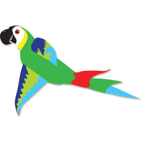 Mega Macaw Kite - Green & Blue