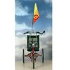 SoundWinds Spiral Recumbent Bike Flag - Yellow