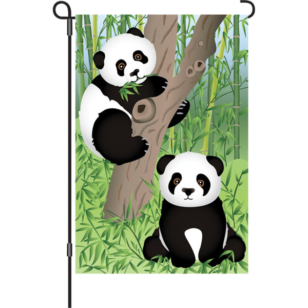 12 in. Flag - Baby Pandas