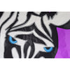 3.5 ft. Recumbent Bike Feather Banner - Zebra