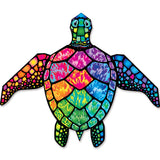 Large Sea Turtle Kite - Rainbow