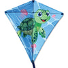 30 in. Diamond Kite - Cute Sea Turtle