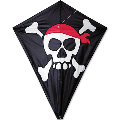 25 in. Diamond Kite - Skull & Crossbones