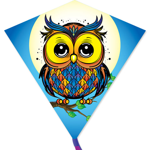 30 in. Diamond Kite - Owl (Bold Innovations)