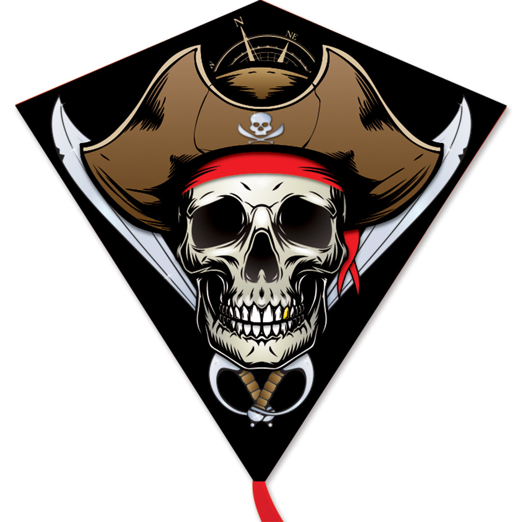 30 in. Diamond Kite - Pirate (Bold Innovations)