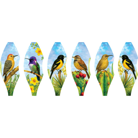 19 in. Pop-Open Hot Air Balloon - Southwest Birds