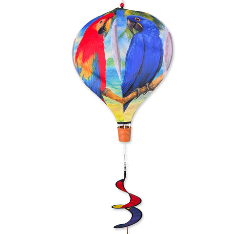 19 in. Pop-Open Hot Air Balloon - Parrots