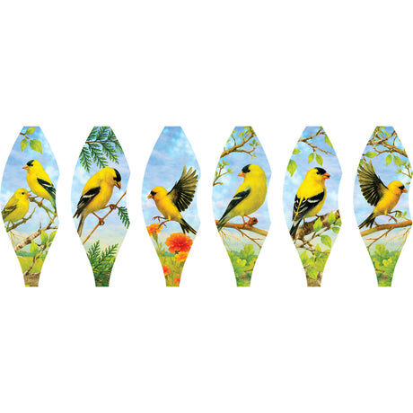 19 in. Pop-Open Hot Air Balloon - Goldfinch