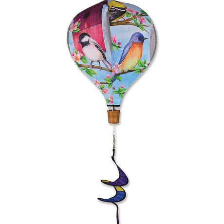19 in. Pop-Open Hot Air Balloon - Backyard Birds
