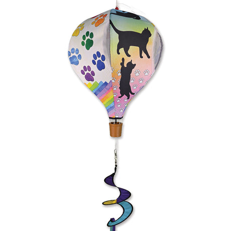 19 in. Pop-Open Hot Air Balloon - Cats