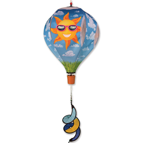 19 in. Pop-Open Hot Air Balloon - Sun
