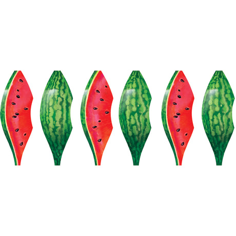 19 in. Pop-Open Hot Air Balloon - Watermelon