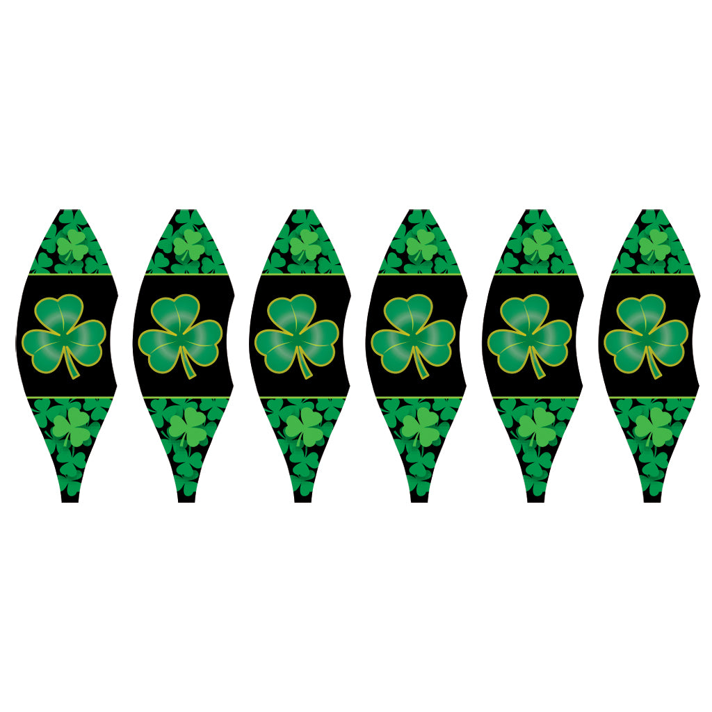 19 in. Pop-Open Hot Air Balloon - Shamrocks