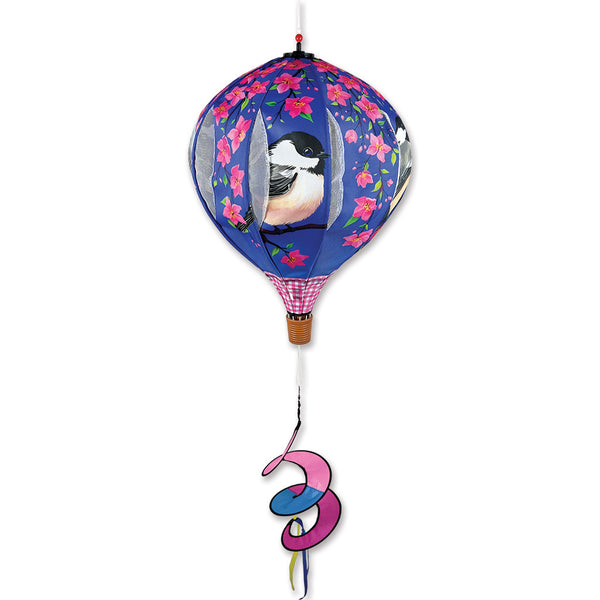 22 in. Pop-Open Hot air Balloon - Chickadee