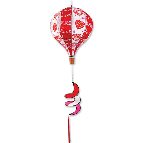 22 in. Pop-Open Hot Air Balloon - Valentine