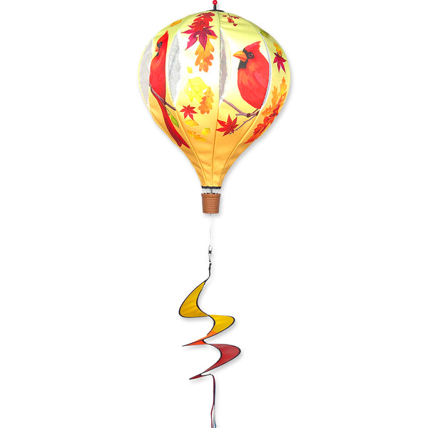 22 in. Pop-Open Hot Air Balloon - Fall Cardinal