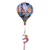 22 in. Pop-Open Hot Air Balloon - Natural Butterflies