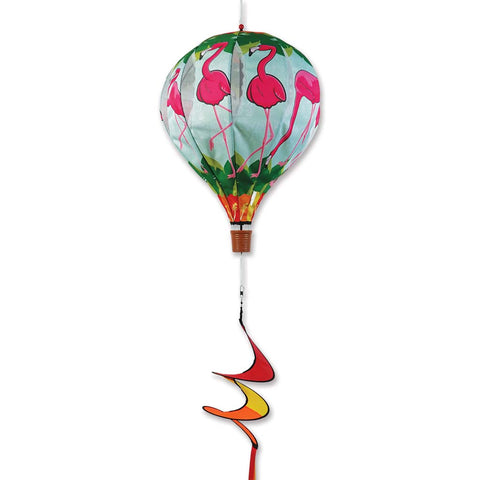 22 in. Pop-Open Hot Air Balloon - Hisbiscus Flamingoes