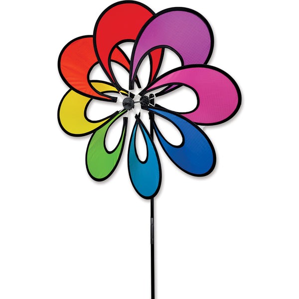 19 in. Single Whirly Spinner - Rainbow
