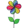19 in. Flower Spinner - Rainbow Stars (Bold Innovations)