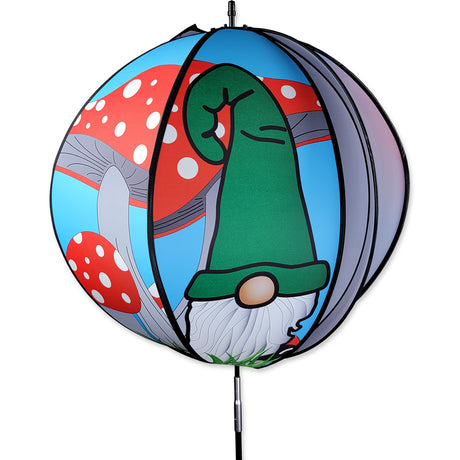 24 in. Ball Spinner - Gnomes and Mushrooms