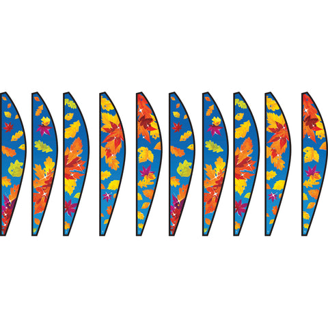 22 in. Hot Air Balloon - Fall Leaves