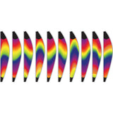 26 in. Hot Air Balloon - Wavy Gradient