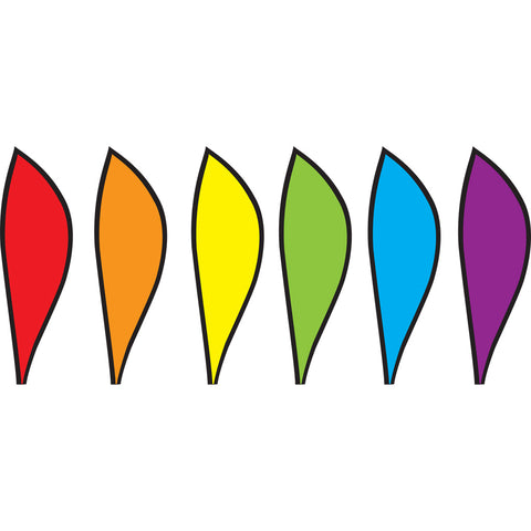 16 in. Hot Air Balloon - Rainbow