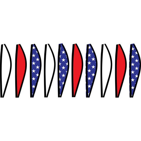 12 in. Hot Air Balloon - Stars