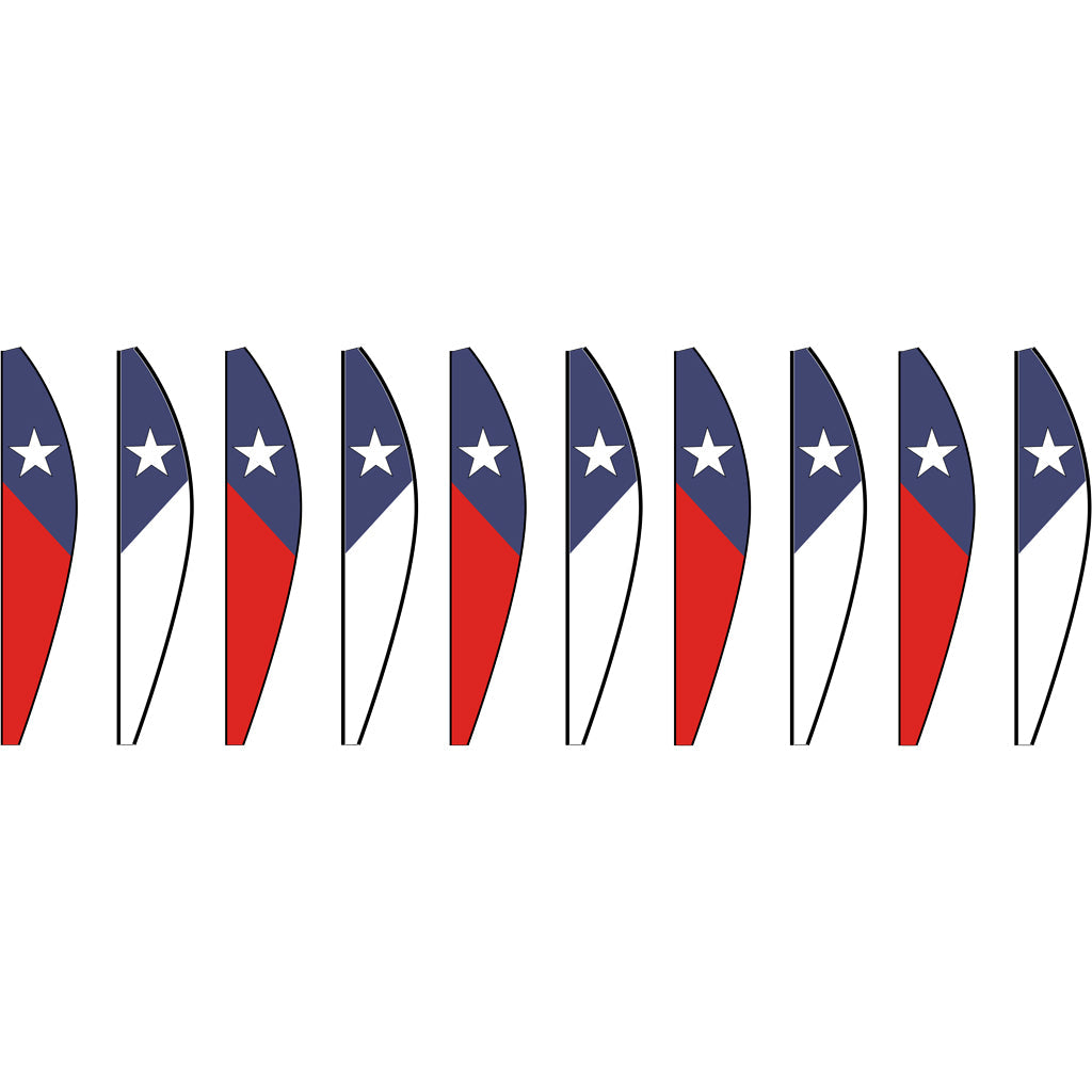 26 in. Hot Air Balloon - Patriotic