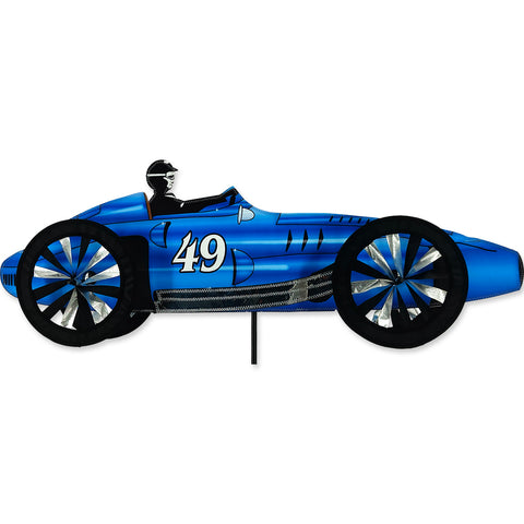Vintage Race Car - Blue