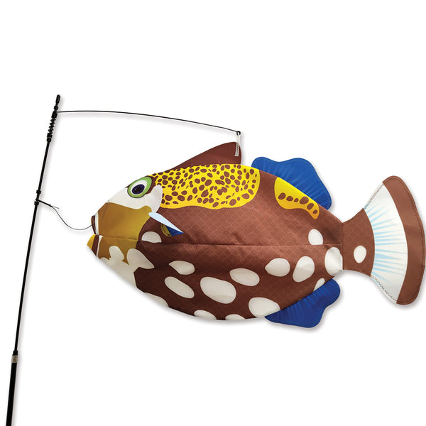 Swimming Fish - Clown Triggerfish