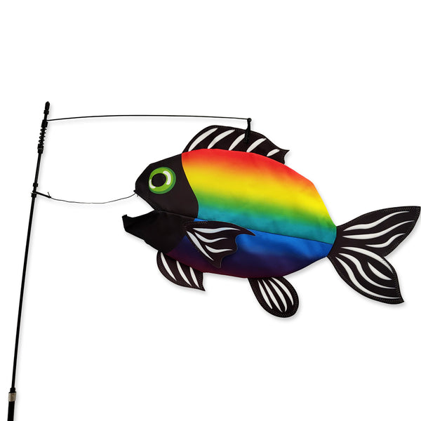 Swimming Fish Bright Rainbow Premier Kites & Designs