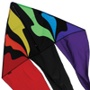 56 in. Flo-tail Delta Kite - Rainbow