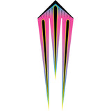 46 in. Flo-Train Delta Kite - Raspberry Shock (Single Kite)