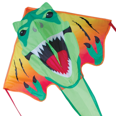 リネ・タトウィラー、【A Great Day to Fly A Kite】 Large Easy Flyer Kite - T-Rex – Premier Kites & Designs