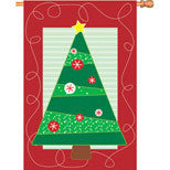 28 in. Flag - Soho Christmas