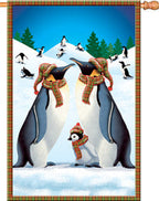 28 in. Flag - Frolic In Snow