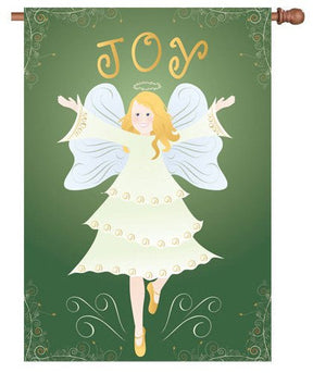 28 in. Flag - Tidings of Joy