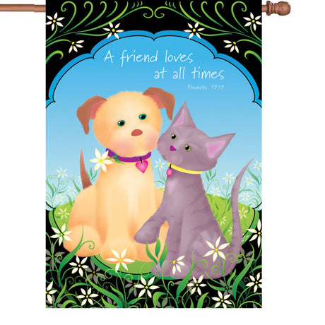 28 in. Flag - A Friend Loves