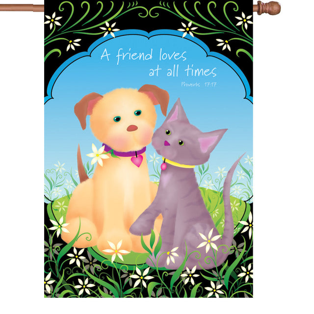 28 in. Flag - A Friend Loves